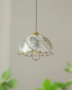 Tiffany Lily Glass Pendant Lamp — product view 9
