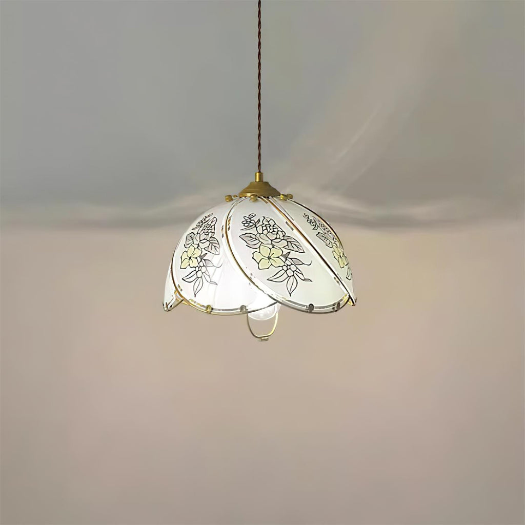 Tiffany Lily Glass Pendant Lamp — product view 10