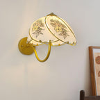 Tiffany Lily Glass Wall Lamp — product view 2