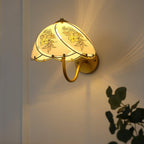 Tiffany Lily Glass Wall Lamp — product view 3