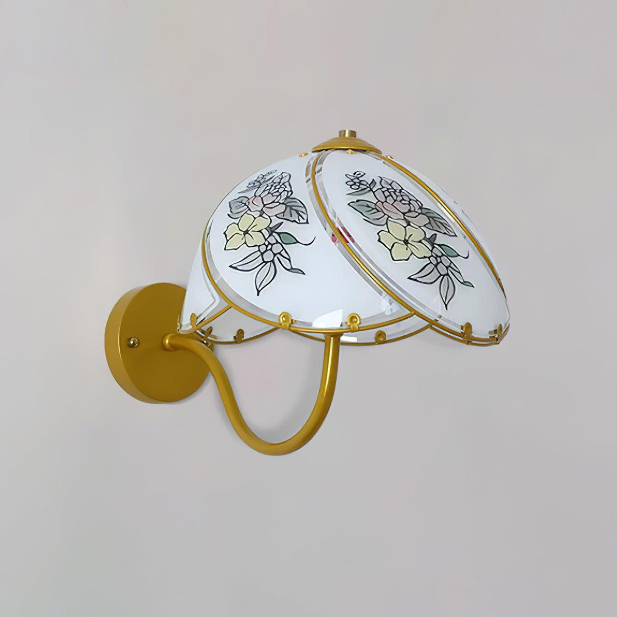 Tiffany Lily Glass Wall Lamp — product view 12