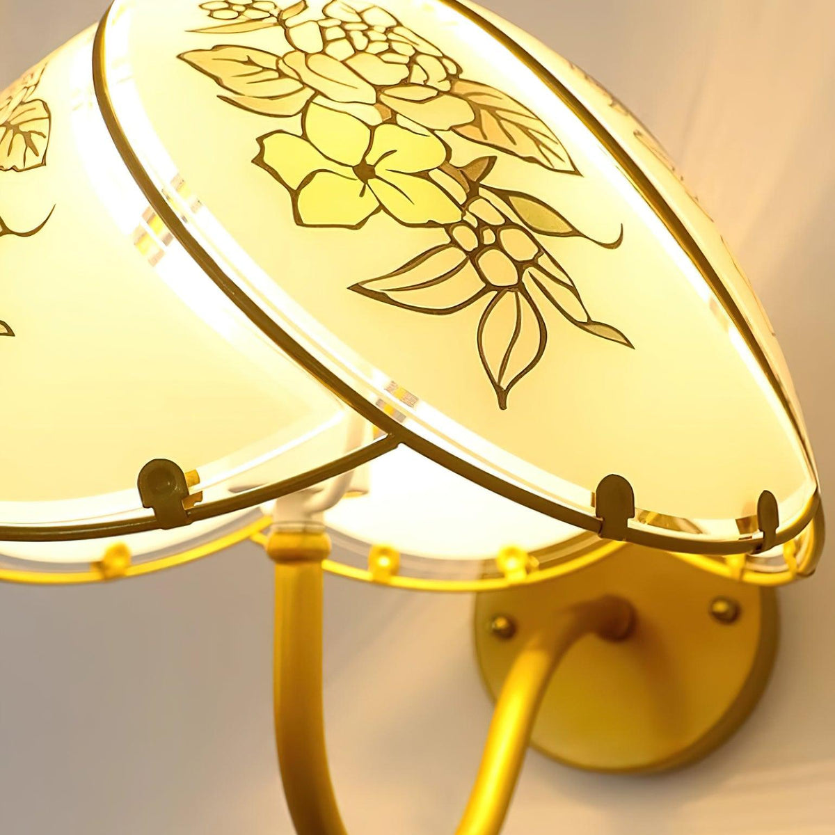 Tiffany Lily Glass Wall Lamp — product view 17