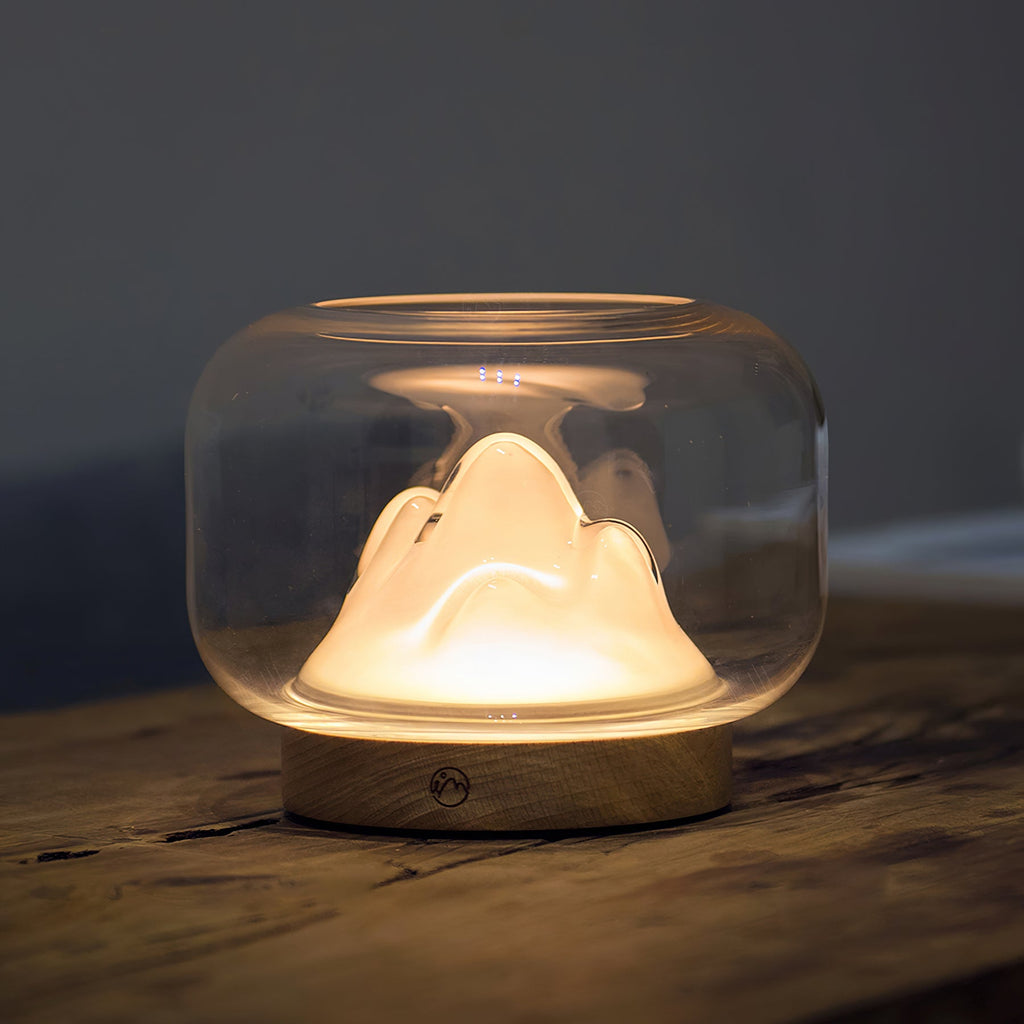 Warm Mountain Glass Table Lamp — product view 10