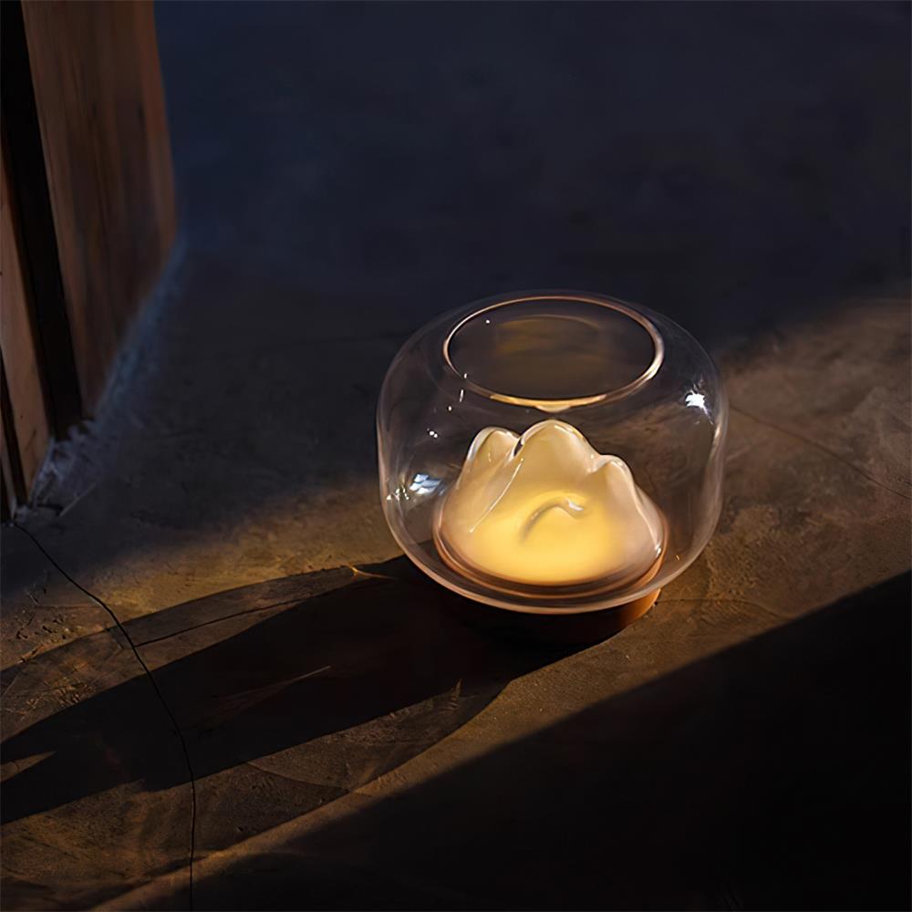 Warm Mountain Glass Table Lamp — product view 12