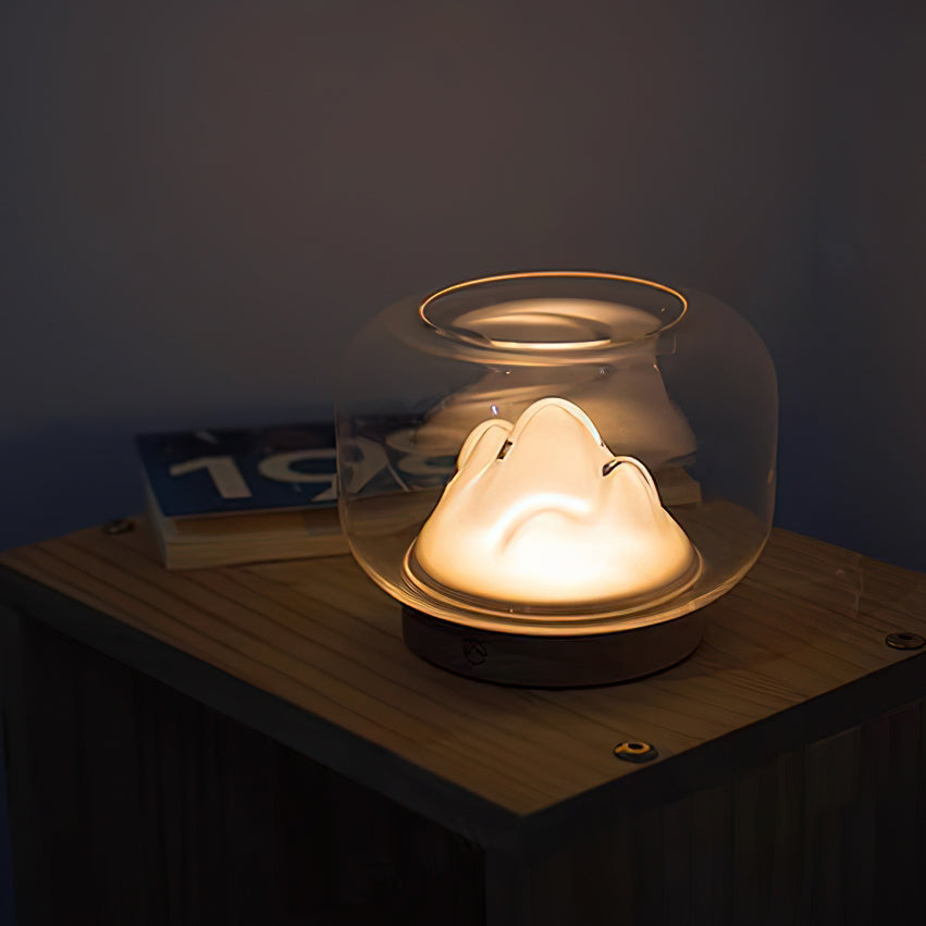 Warm Mountain Glass Table Lamp — product view 13