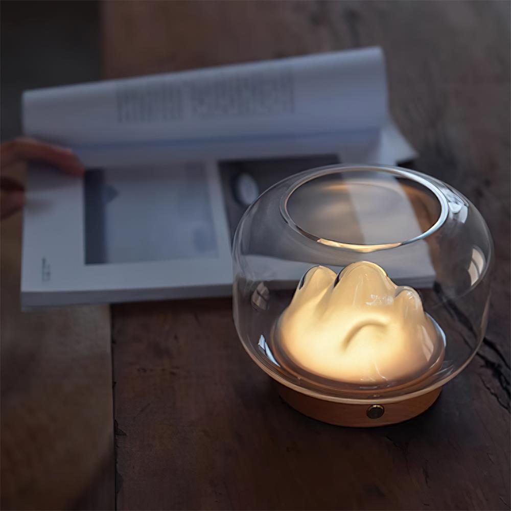 Warm Mountain Glass Table Lamp — product view 14