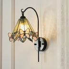 Briandy Tiffany Glass Wall Lamp — product view 2