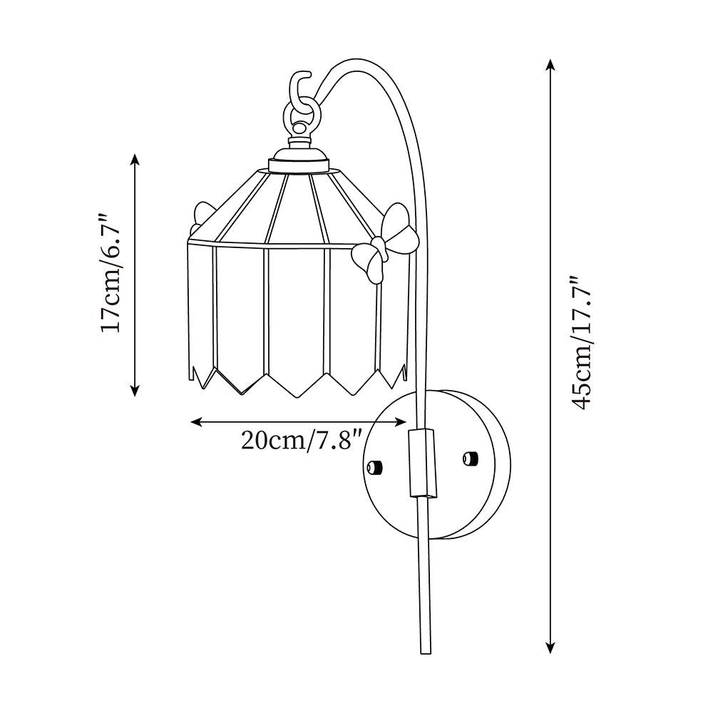 Briandy Tiffany Glass Wall Lamp — product view 7
