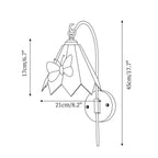 Briandy Tiffany Glass Wall Lamp — product view 8