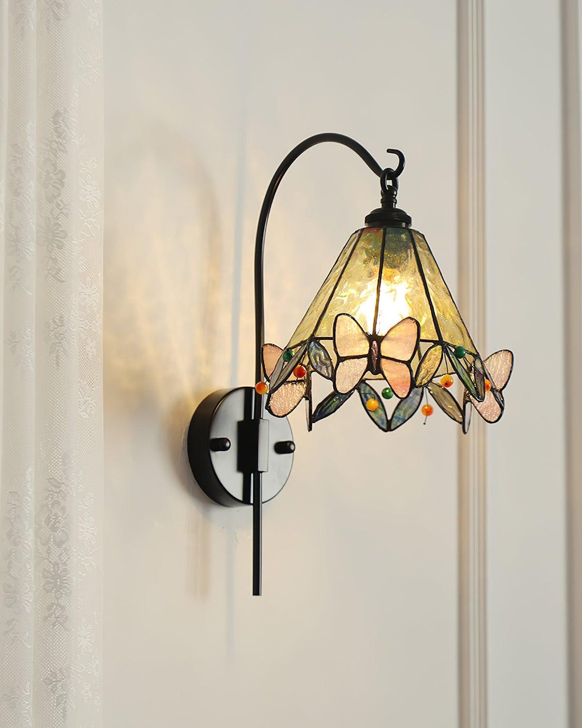 Briandy Tiffany Glass Wall Lamp — product view 11