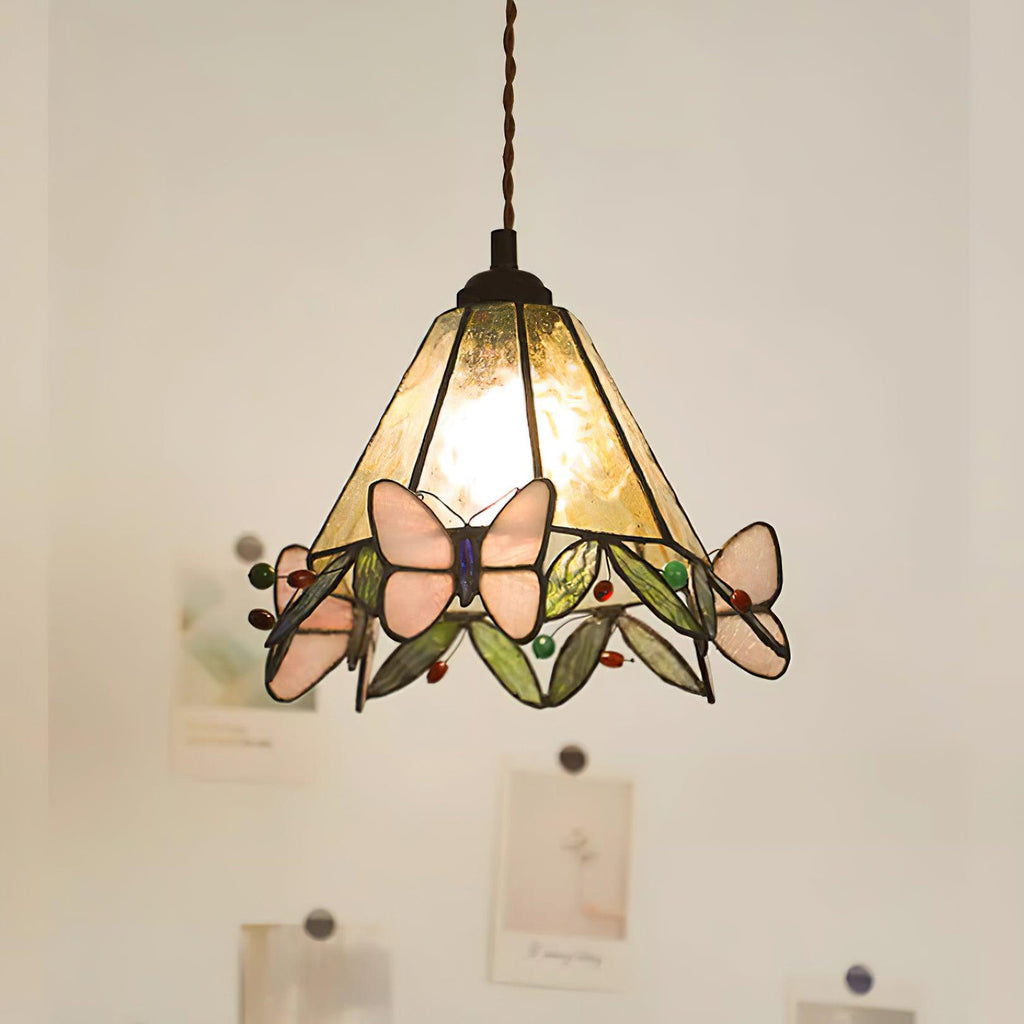 Briandy Tiffany Glass Pendant Lamp — product view 2