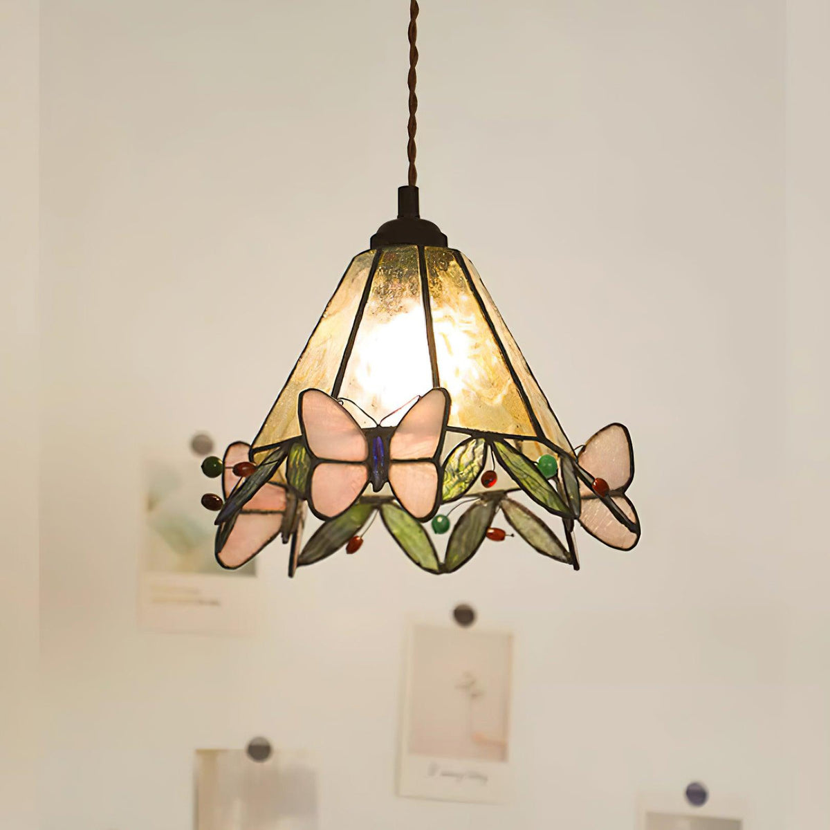 Briandy Tiffany Glass Pendant Lamp — product view 2