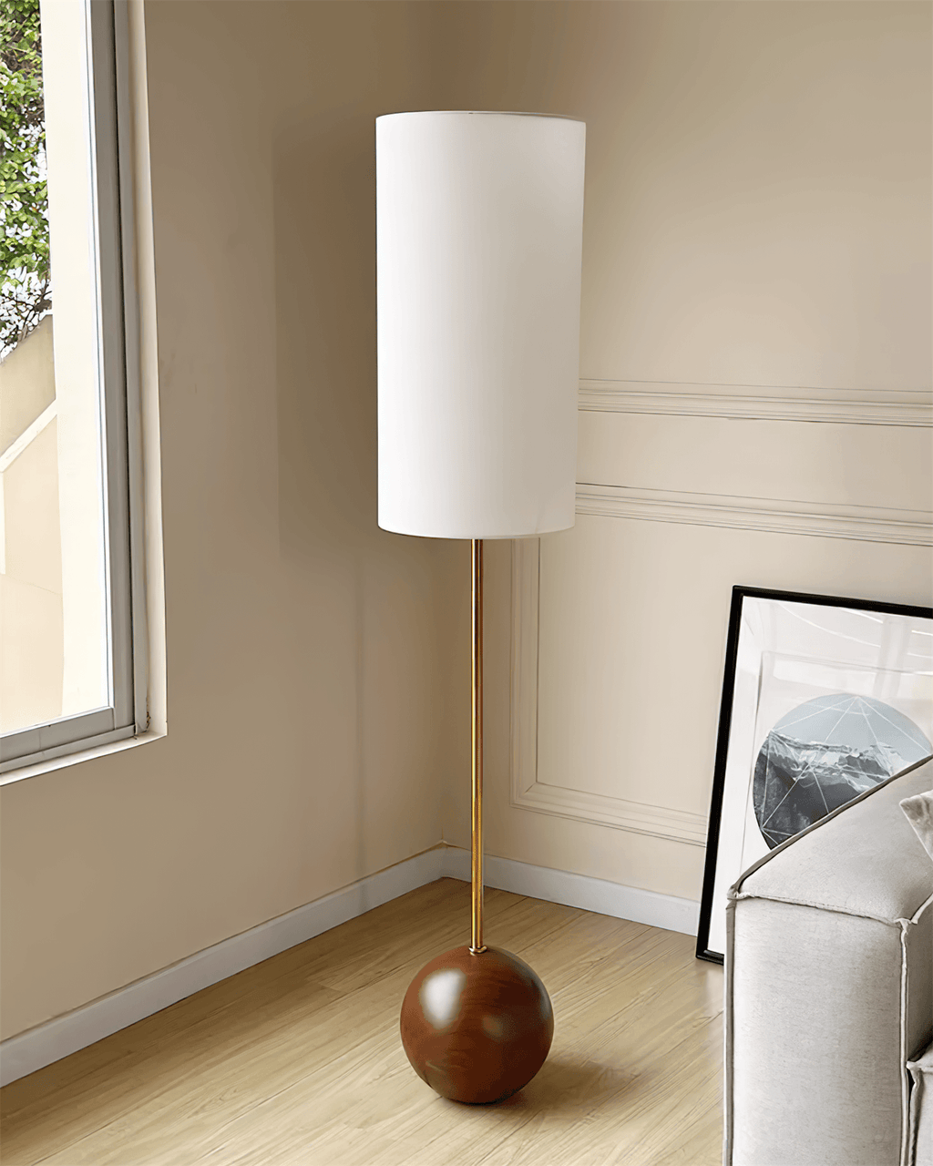 Danyon Wood Floor Lamp — product view 8