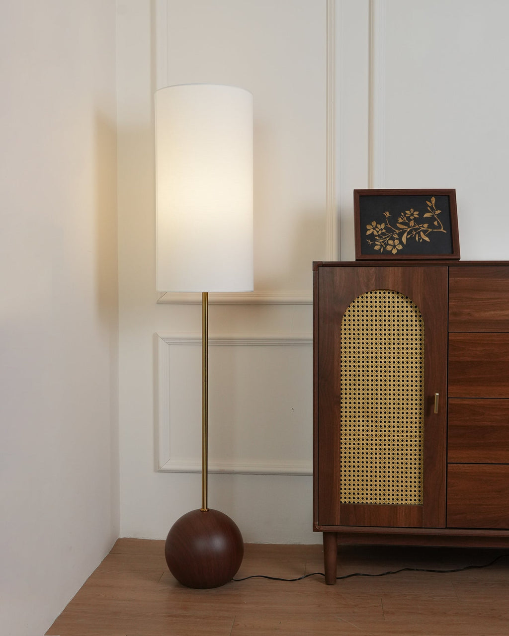 Danyon Wood Floor Lamp — product view 14