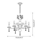 Symphony Metal Chandelier — product view 5