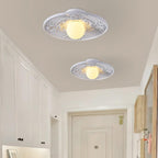 French Retro Violeta Glass Ceiling Light — product view 2