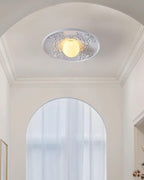French Retro Violeta Glass Ceiling Light — product view 8