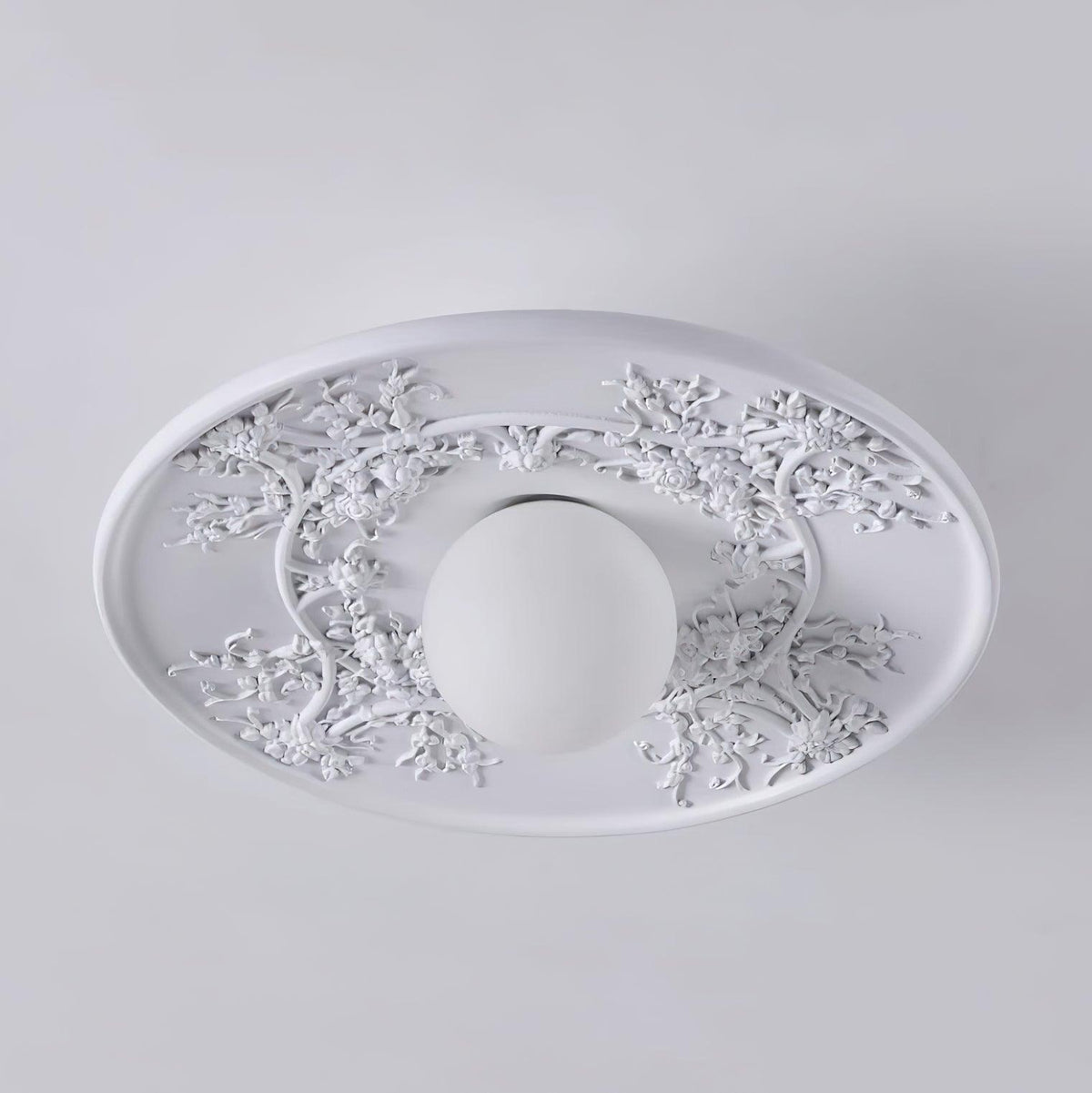 French Retro Violeta Glass Ceiling Light — product view 10