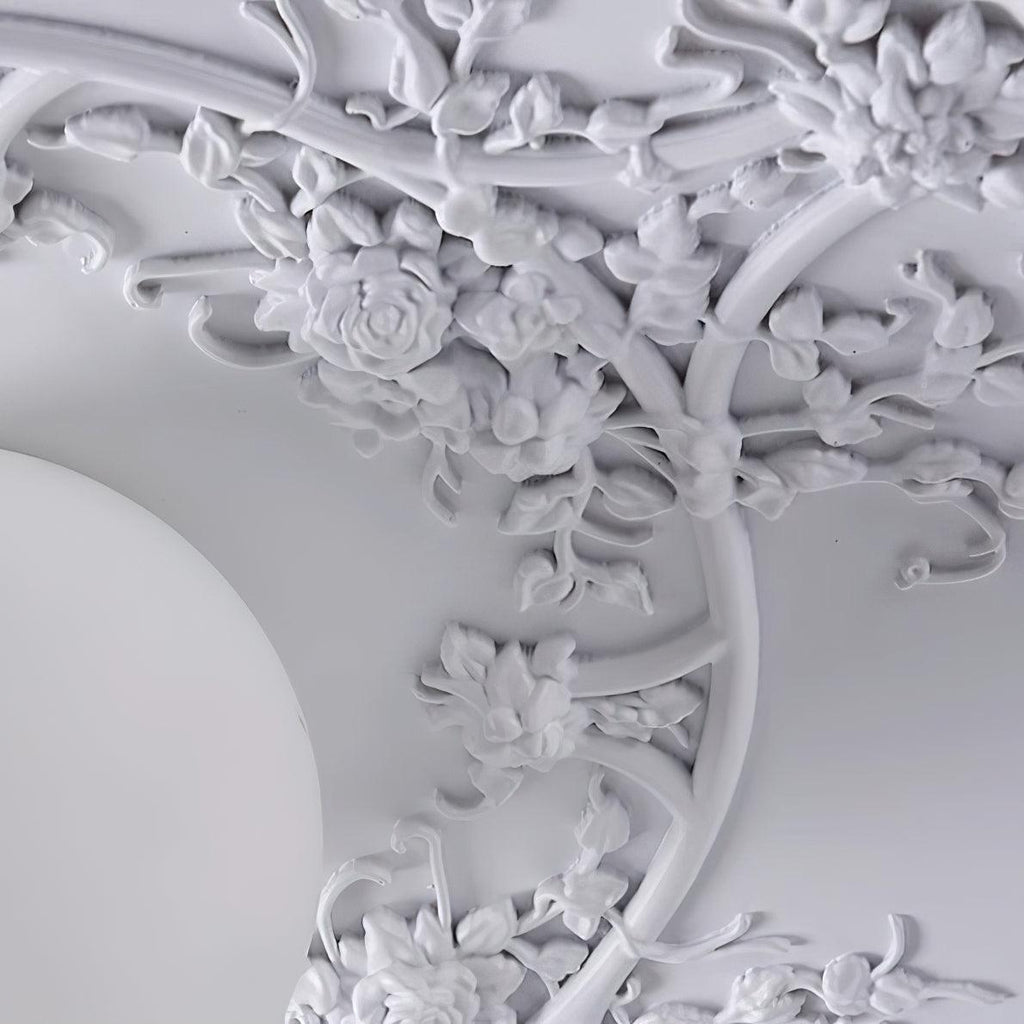 French Retro Violeta Glass Ceiling Light — product view 11