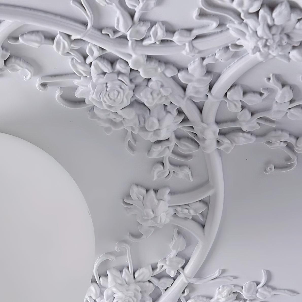 French Retro Violeta Glass Ceiling Light — product view 11
