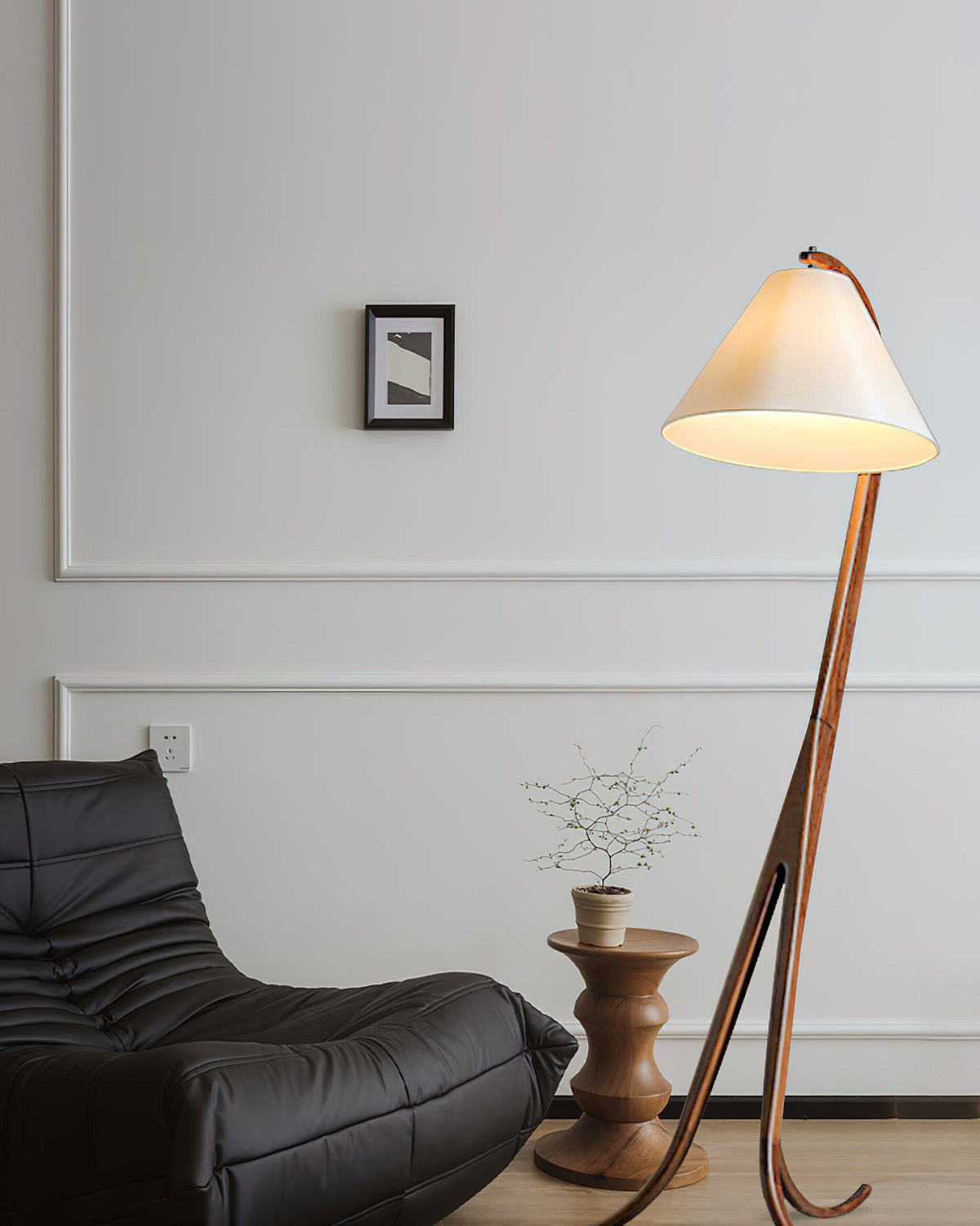 Stockholm Wood Floor Lamp — product view 7