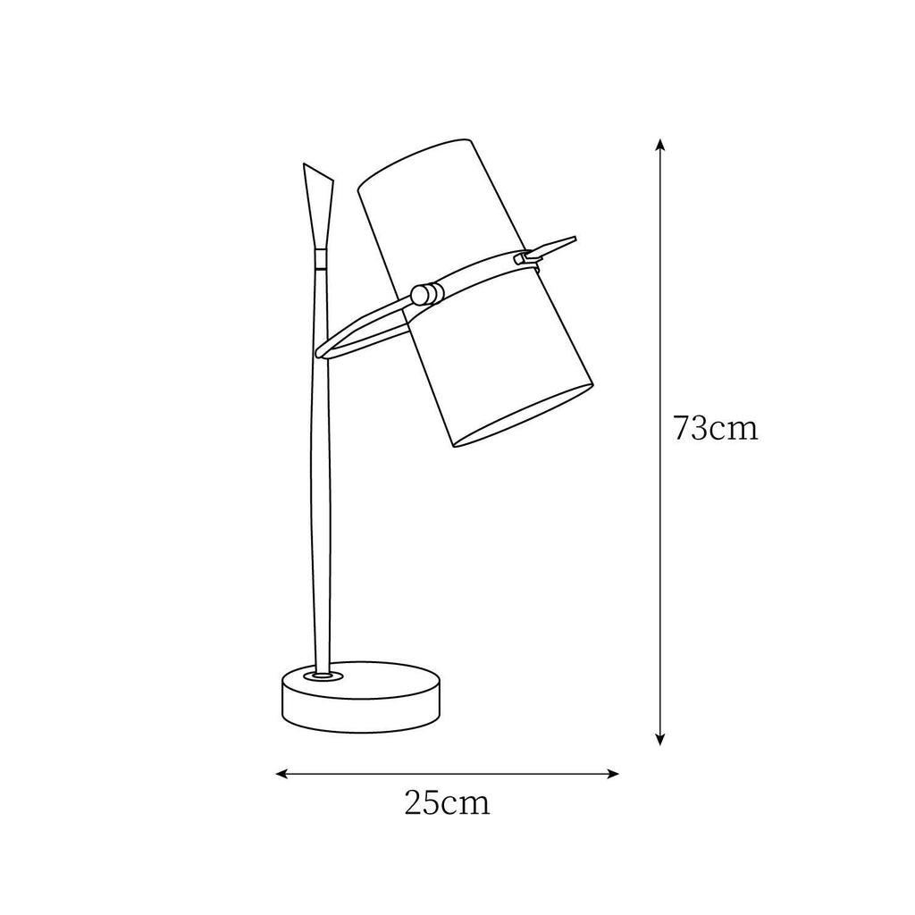Jasmina Metal Table Lamp — product view 3