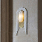Cascada Alabaster Wall Sconce – product view 2