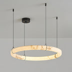 Alabaster Ring Pendant Lamp – product view 10