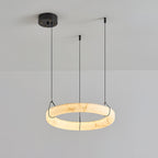 Alabaster Ring Pendant Lamp – product view 11