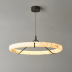 Alabaster Ring Pendant Lamp – product view 13