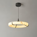 Alabaster Ring Pendant Lamp – product view 14