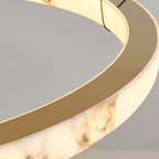Alabaster Ring Pendant Lamp – product view 17