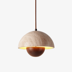 Bud Travertine Pendant Lamp – product view 1