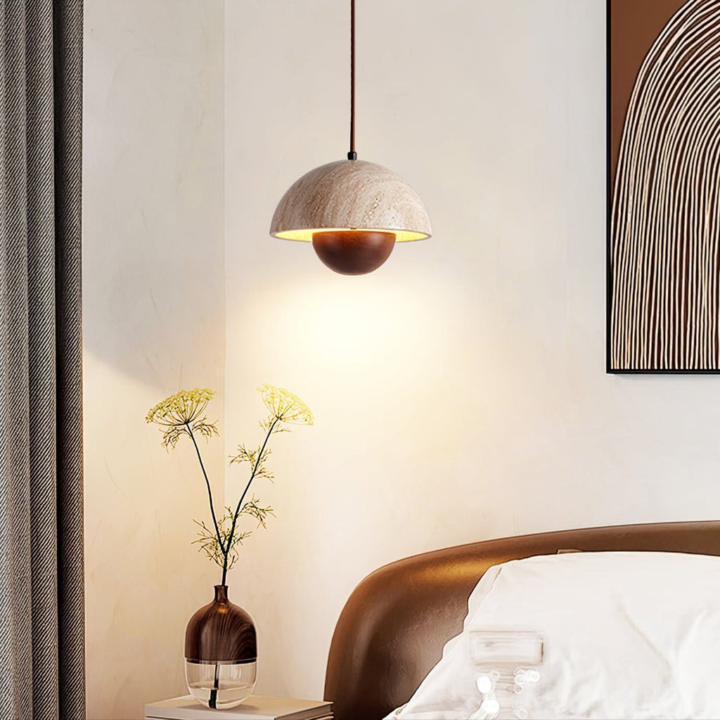 Bud Travertine Pendant Lamp – product view 11