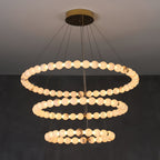 Alabaster Orb Ring Chandelier – product view 18