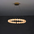 Alabaster Orb Ring Chandelier – product view 26