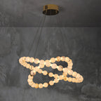 Alabaster Orb Ring Chandelier – product view 27