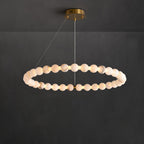 Alabaster Orb Ring Chandelier – product view 28