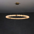 Alabaster Orb Ring Chandelier – product view 29