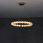 Alabaster Orb Ring Chandelier – product view 31