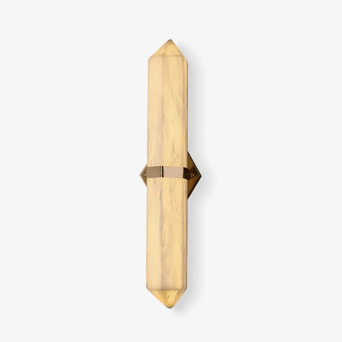 Alabaster Obelisk Wall Sconce – product view 1