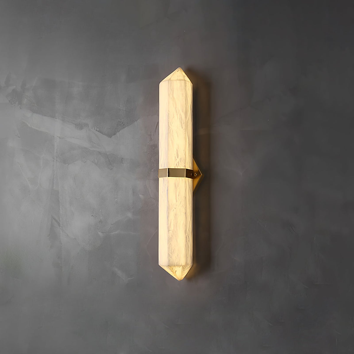 Alabaster Obelisk Wall Sconce – product view 14