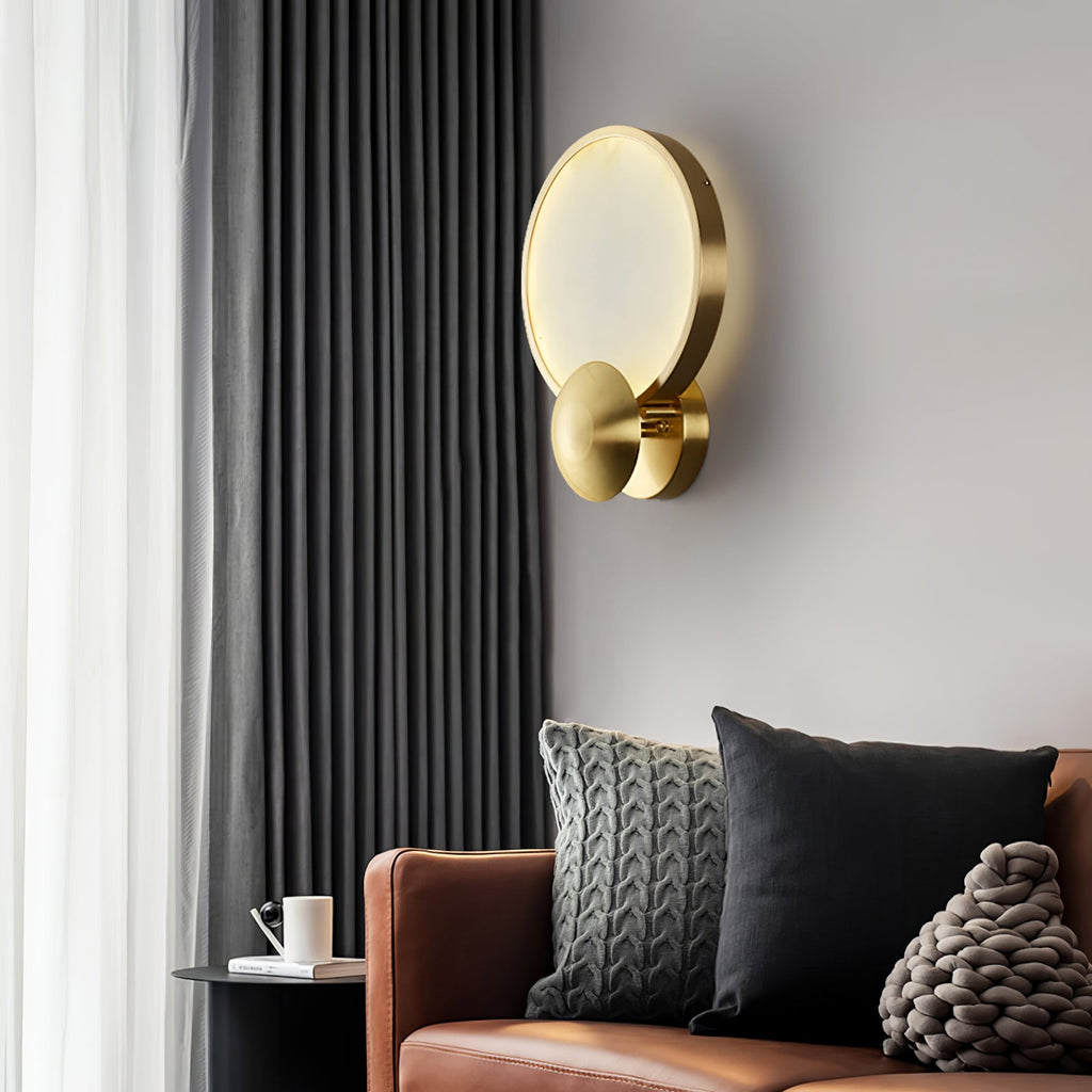 Accent Alabaster Wall Sconce — product view 2