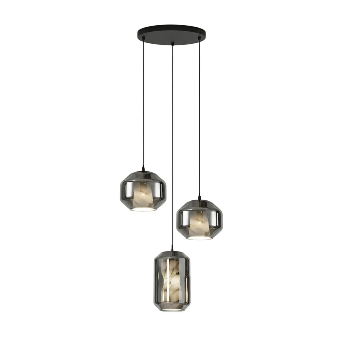 Alabaster Glass Cylinder Pendant Light – product view 59