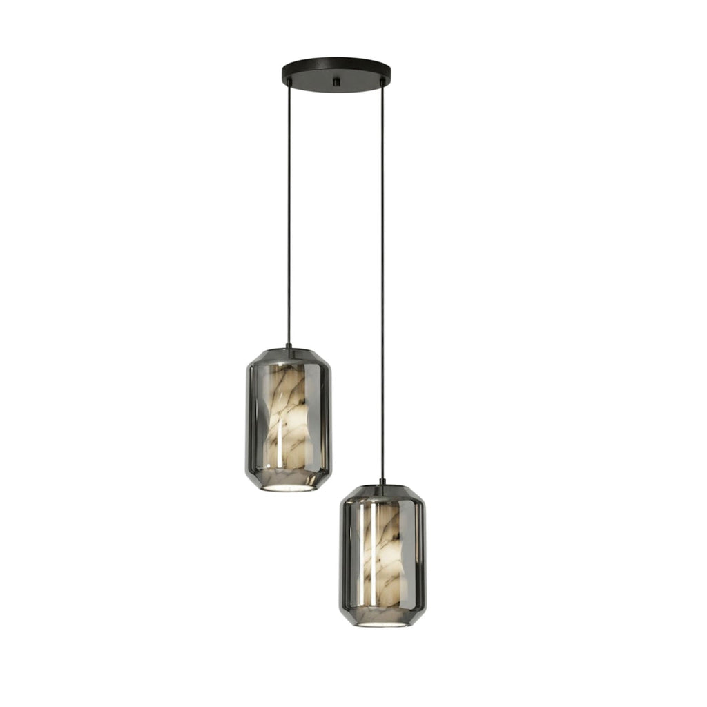 Alabaster Glass Cylinder Pendant Light – product view 61