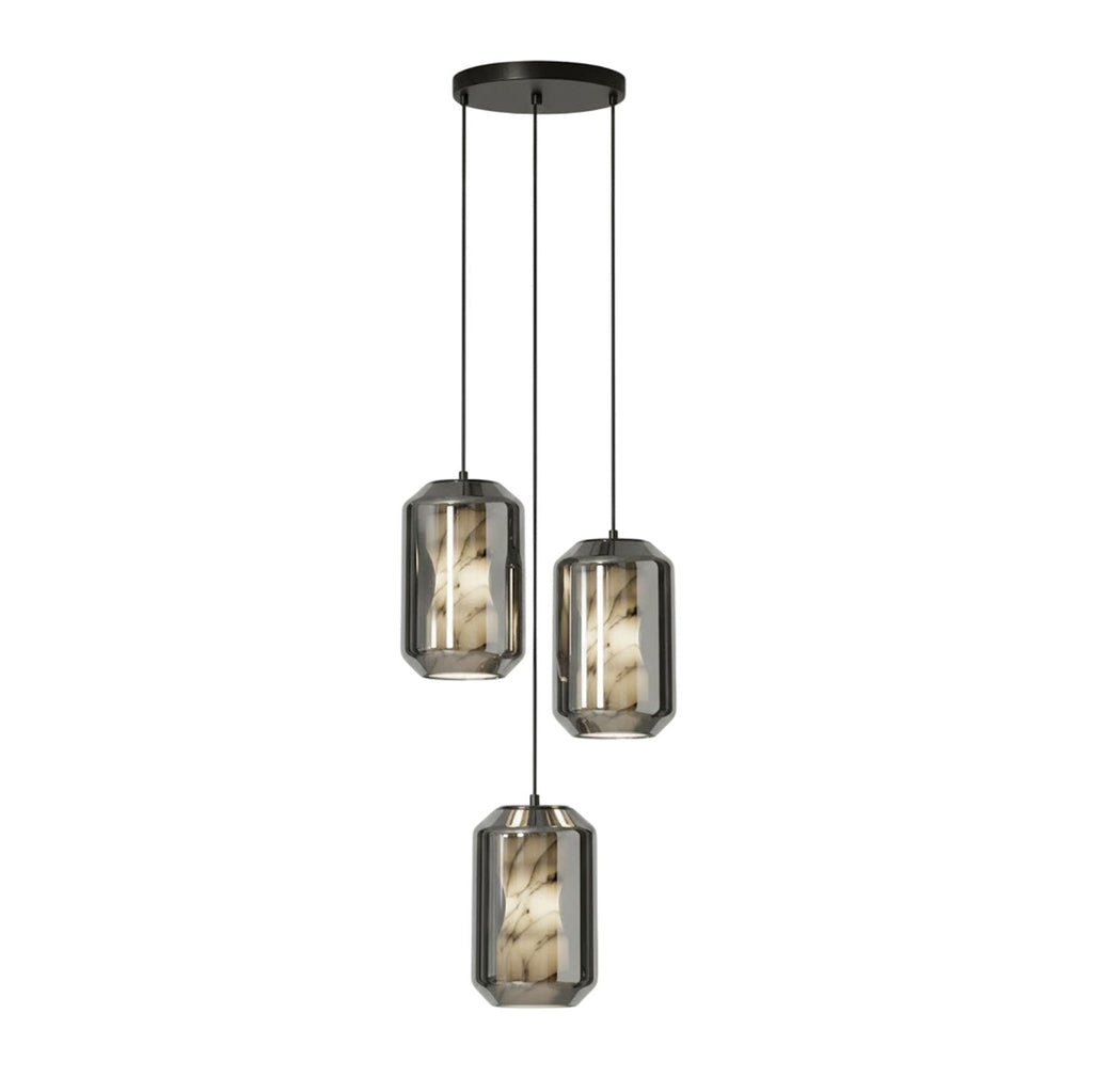 Alabaster Glass Cylinder Pendant Light – product view 63