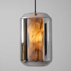 Alabaster Glass Cylinder Pendant Light – product view 77