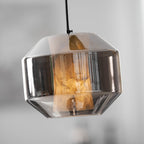 Alabaster Glass Cylinder Pendant Light – product view 82