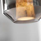 Alabaster Glass Cylinder Pendant Light – product view 83
