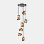Alabaster Glass Cylinder Pendant Light – product view 97